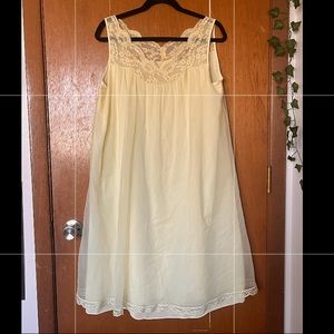 Vintage Lace Night Gown